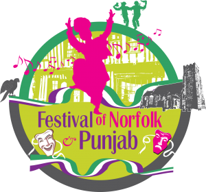 Logo for the Festival of Norfolk & Punjab