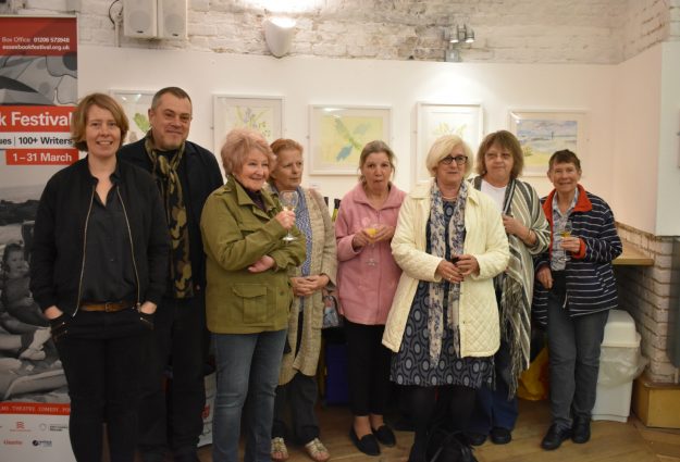 Artists Close and Remote with project participants in Jaywick