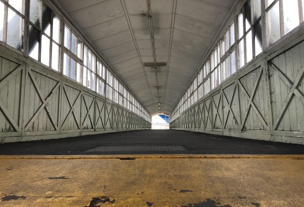 Tilbury Port Bridge Walkway c Artist EVEWRIGHT