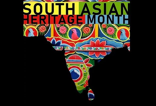 Logo for South Asian Heritage Month
